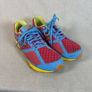 Newton Running Shoes 8.5 Womens Gravity Pink Blue Yellow Sneakers Athletic Shoes